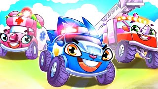 Ambulance Car 🚑 | Police Car 🚔| Fire Truck🚒 | Songs for Kids by Toonaland