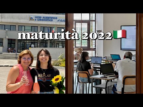 maturità 2022 | my last high school exam | italy diaries