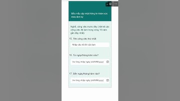 Video HD điền thông tin trên biểu mẫu KSK dành cho NLD làm công việc nặng nhọc, độc hại, nguy hiểm
