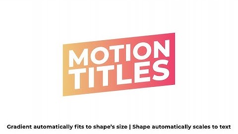 Auto Resizing Titles After Effects Templates