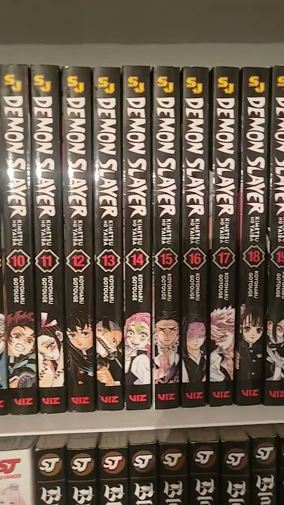 Complete demon slayer manga collection