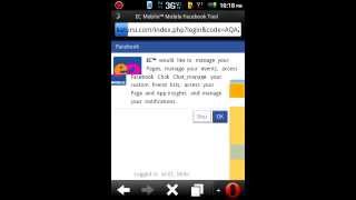 How to connect your facebook to EC Mobile