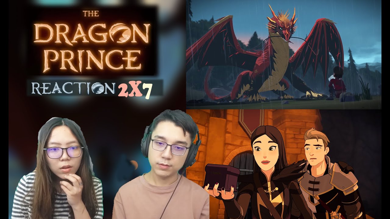 The Dragon Prince 2x7 | "Fire and Fury" | REACTION