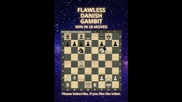 Danish Gambit | Flawless Checkmate | Chess Openings | Chess Tricks | Chess Game | Learn Chess