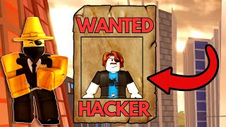 The Most WANTED HACKER! (Roblox Jailbreak)