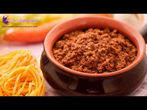 Bolognese is a meat based sauce, originating in Bologna, Italy and it's traditionally served with eg. 