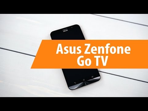 Распаковка Asus Zenfone Go Tv G550KL / Unboxing Asus Zenfone Go Tv G550KL