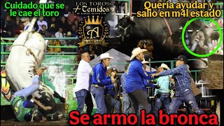 ¡De todo paso en este jaripeo, jugadones, bronca, pisad0s y más! Rancho San Agustin en la Aquiles S.