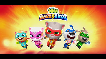 Talking Tom Hero Dash SpeedRun - Live Android Gameplay