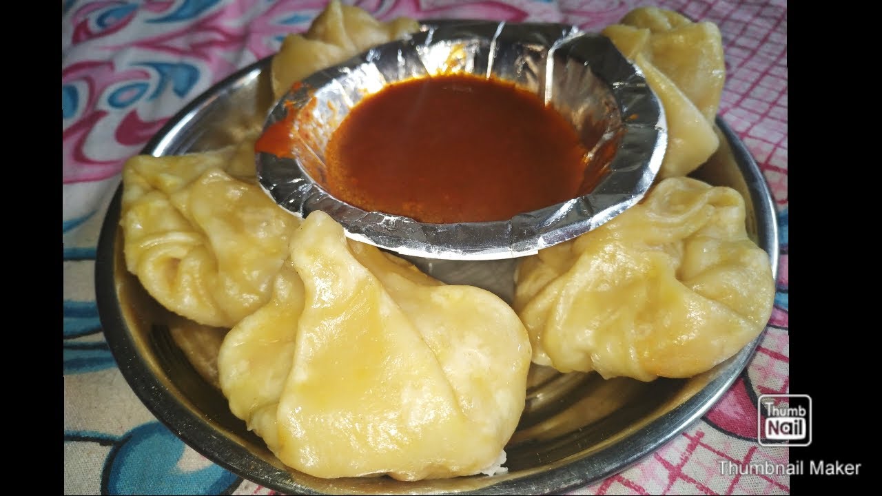 Momos and momo chutney recipe in hindi easy way to make momos YouTube