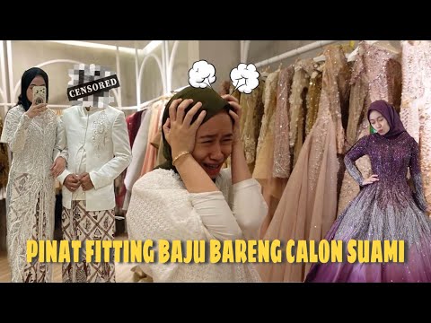 PINAT FITTING BAJU BUAT NIKAHAN DAN LATIHAN IJAB KABUL😱