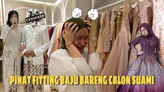 PINAT FITTING BAJU BUAT NIKAHAN DAN LATIHAN IJAB KABUL😱