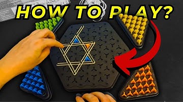 Chain Triangle Chess Game, Geometric Chess Game, Board Games for Family Night Review