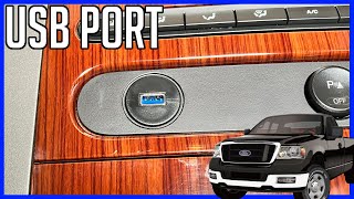 How to Install a USB Port Ford F150 20042008 | EASY!