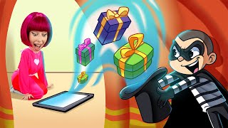 Stay Alert of Online Scammers 😲🌟 | Safety Cartoons 🚨 | Dominoki Kids Songs