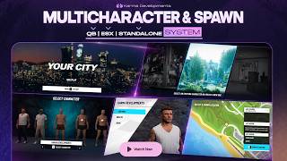 Fivem - nopixel V Inspired Multi-Character & Spawn System [QBCore/QBox/ESX]