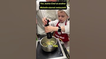 The Joshie-Man working in another Michelin starred restaurant- March 2025