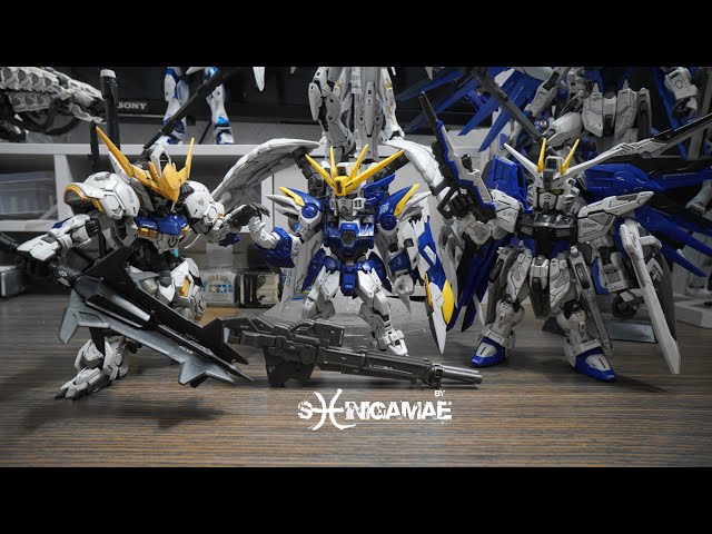 Bandai's MGSD Wing Zero EW | Assembling Timelapse - YouTube