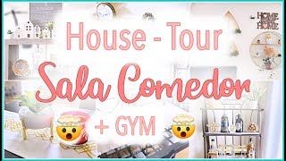 Tour Sala - Comedor + Gym en un mismo espacio | DIY  | Ideas Decoracion