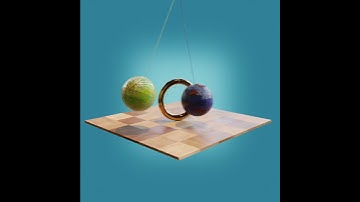 Oscillating Balls | Blender | 3D Animation