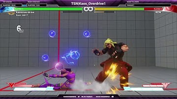 SFV Menat V trigger combo v1