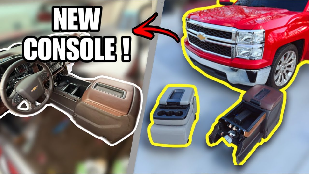 NEW CENTER CONSOLE In My Single Cab! - YouTube