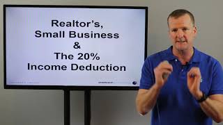 Updated! Understanding the 20% Deduction for Realtors