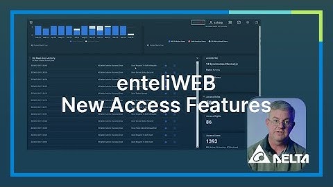 Delta Controls enteliWEB new access features walk through