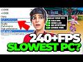 How to UNCAP 240+ FPS in Fortnite on the Slowest PCs! (Fix Lag &amp; Stutters)