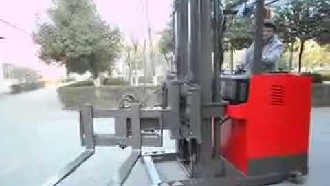 3 way VNA narrow aisle electric powered forklift