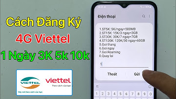 Cách Đăng Ký 4G Viettel 1 Ngày 5k 10k 3k - Cách Đăng Ký Mạng Viettel 2024