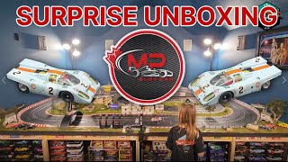 Surprise gift from MP Slot Car - Unbox, Review & Test - !!!  #slotcars #unboxing #carrera