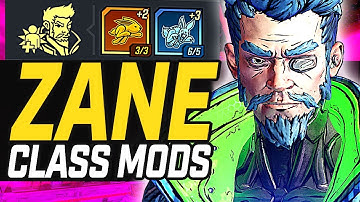 Borderlands 3 | Zane - All Legendary Class Mods & Builds (Tier List)