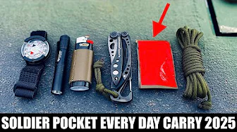 My Soldier EDC Pocket Kit 2025 Update!