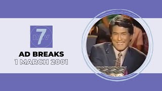 NTV7 Ad Breaks (1 March 2001)