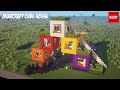 Cube house in minecraft - Tutorial