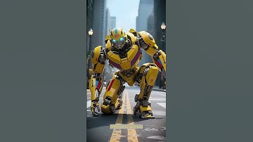 Shocking! The poor kitten has the Transformer Bumblebee! #shorts #cat #ai #story #kitten