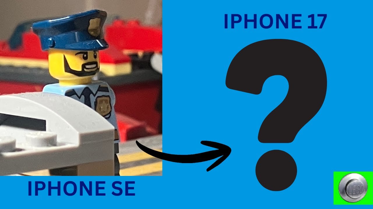 iPhone SE Vs Iphone 17 | Lego Photography