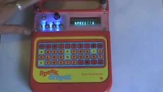 Circuit bent Speak and Spell circuit bending