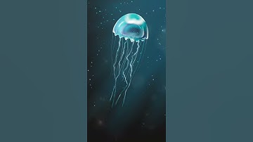 Jellyfish iPad Drawing Procreate #shorts