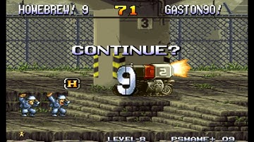 Metal Slug 4 (ROM Hack) Enemies Resetting - Stage 01 Part 2