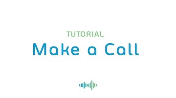 Polycom 350 - How To  Make a Call - Qbits Tutorial