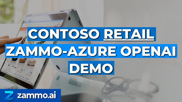 Contoso Retail Zammo-Azure OpenAI Demo