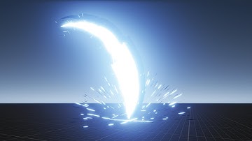 Unreal Engine 4 Niagara Vfx Creation - Sword Slash (Speed Creating)