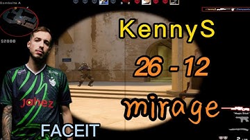 ⚡kennyS（26-12） (mirage)  FACEIT 2022.12.3 | CSGO POV