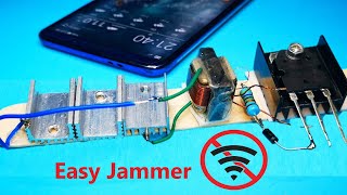 How to Make Mobile Phone Jammer Circuit at Home - very simple