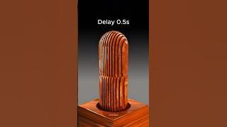 🔥 Perfect Fit 🔥 Wooden Physics Simulation in Blender 3D — So Smooth & Satisfying!