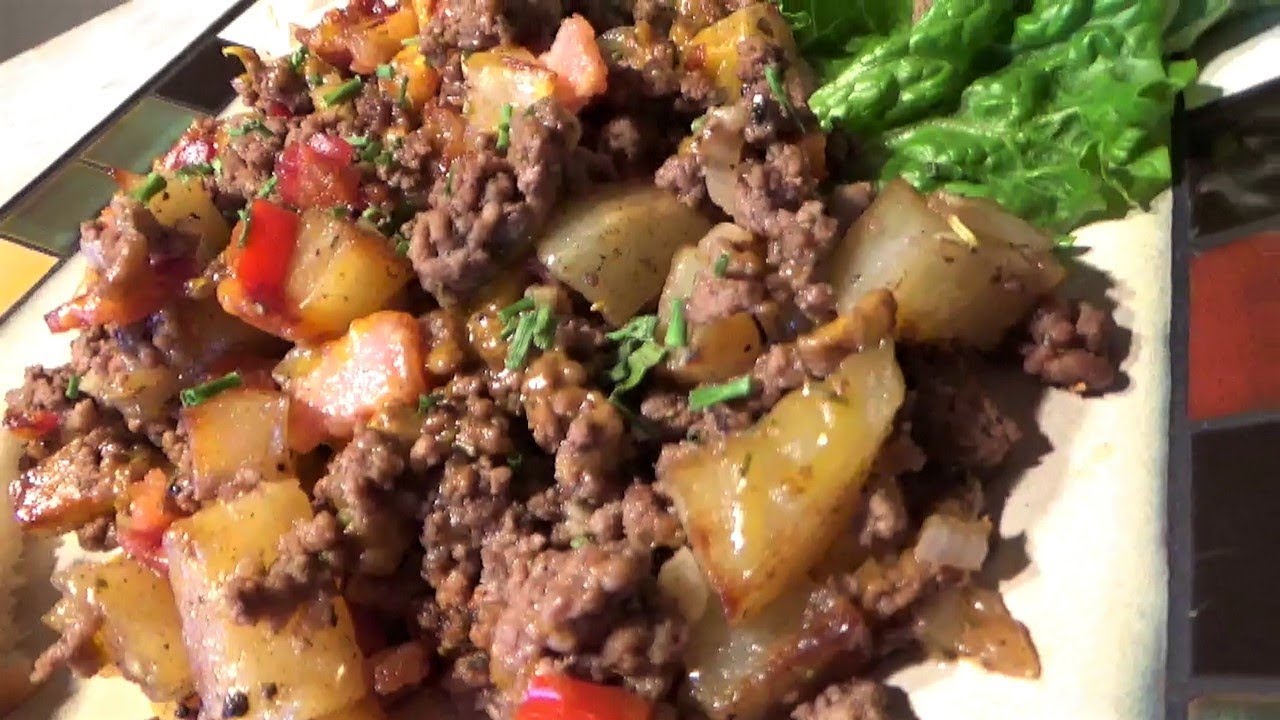 Bacon Cheeseburger Hash YouTube