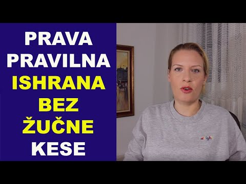 Prava pravilna ishrana bez žučne kese/4.deo/dr Bojana Mandić