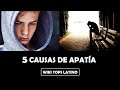 5 Causas de Apatía en las Personas.